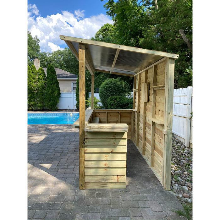 Taverns To Go 10' x 5' Backyard Bar