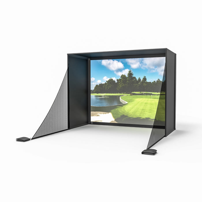 Carl's Place DIY Golf Simulator Enclosure Kit with Impact Screen