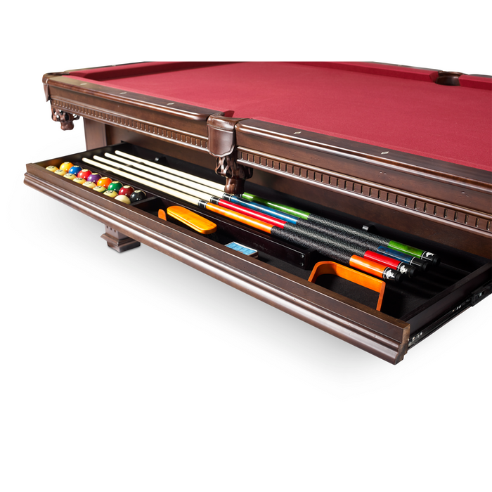 Plank & Hide Talbot Pool Table with Drawer